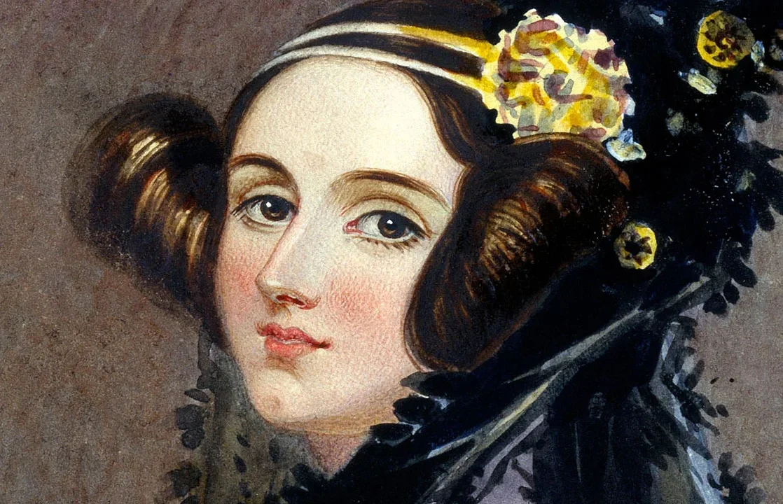 Portrait of Ada Lovelace by Alfred Edward Chalon.